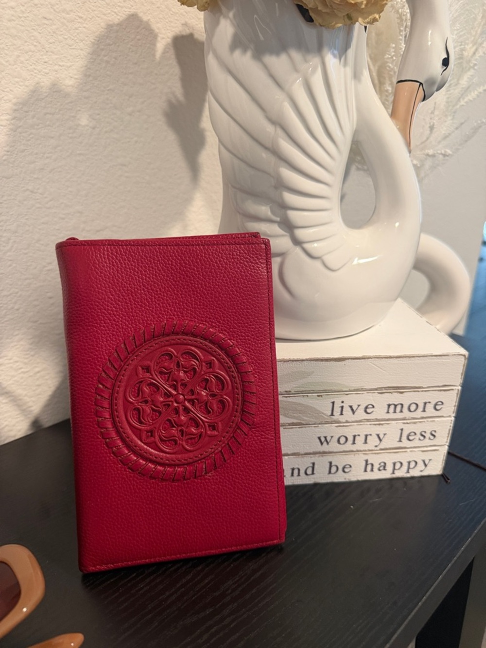 Brighton Collectibles leather bifold wallet - Red
